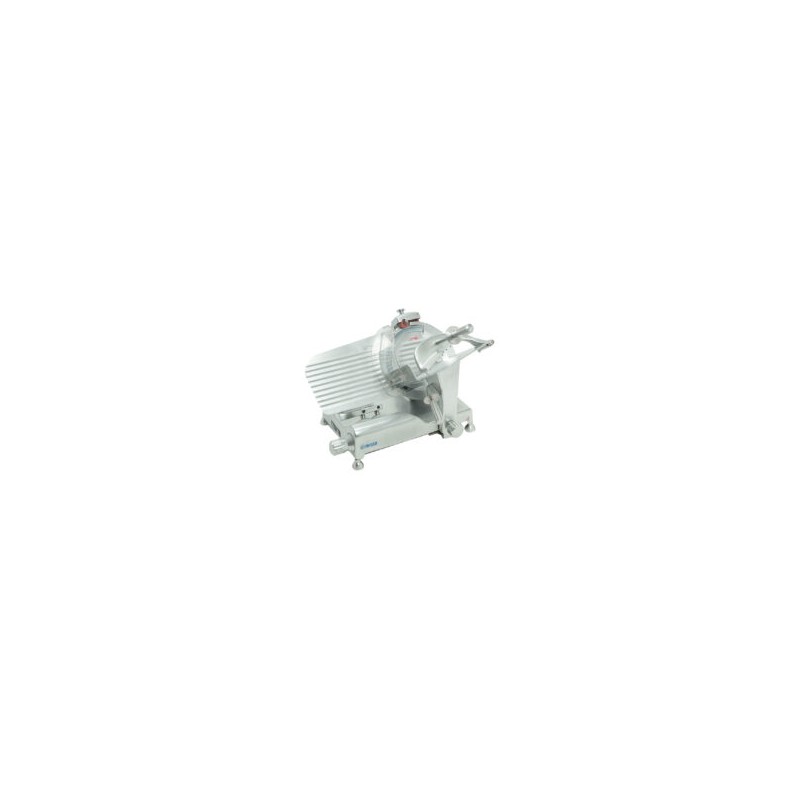MIGSA HBS-300G Rebanadora Manual con Cuchilla de 30 cm 1/3 Hp para Embutidos Transmisión de Engranes